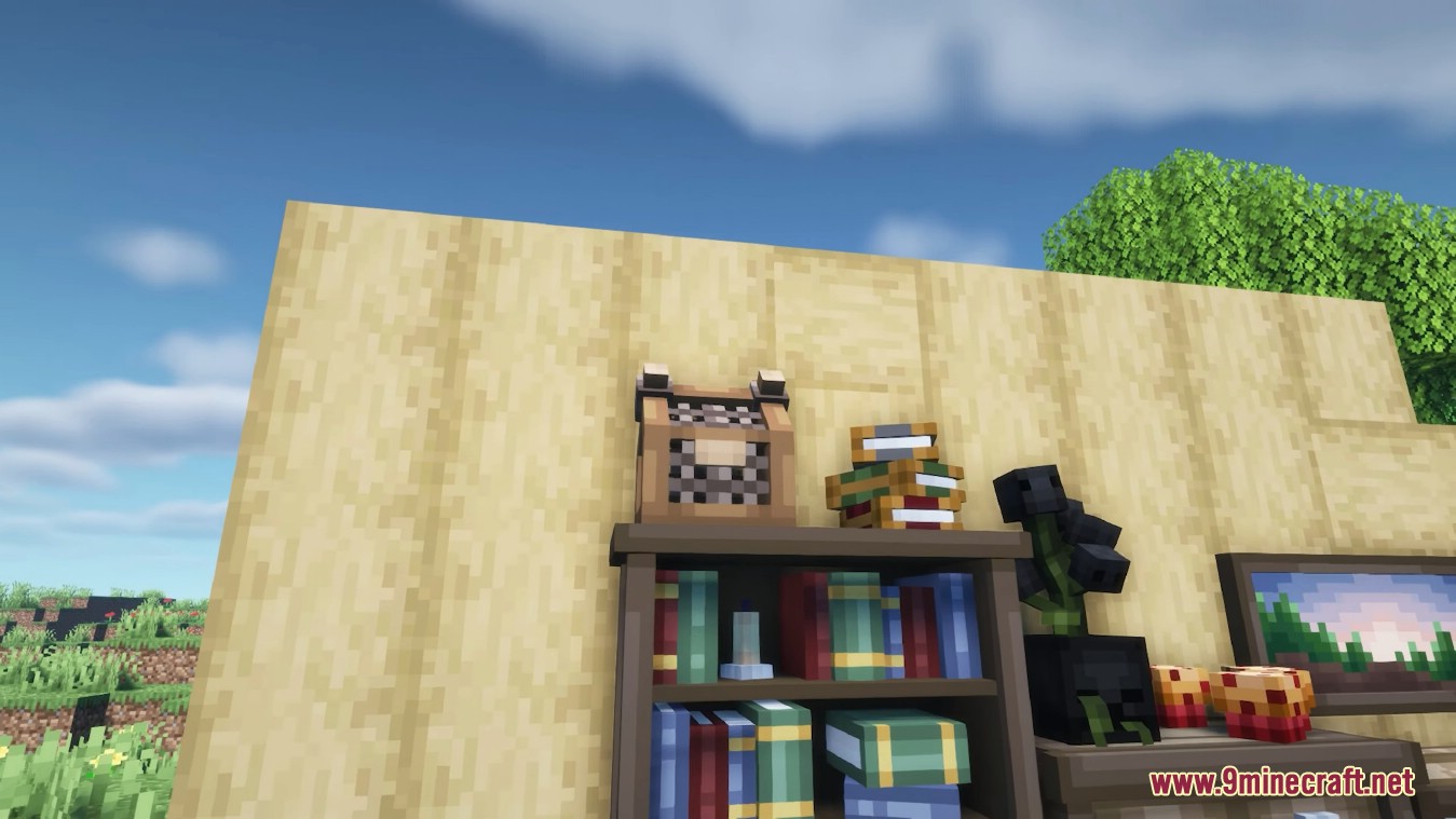 description_3 Fantasy furniture mods - themed decorative blocks in fantasy style