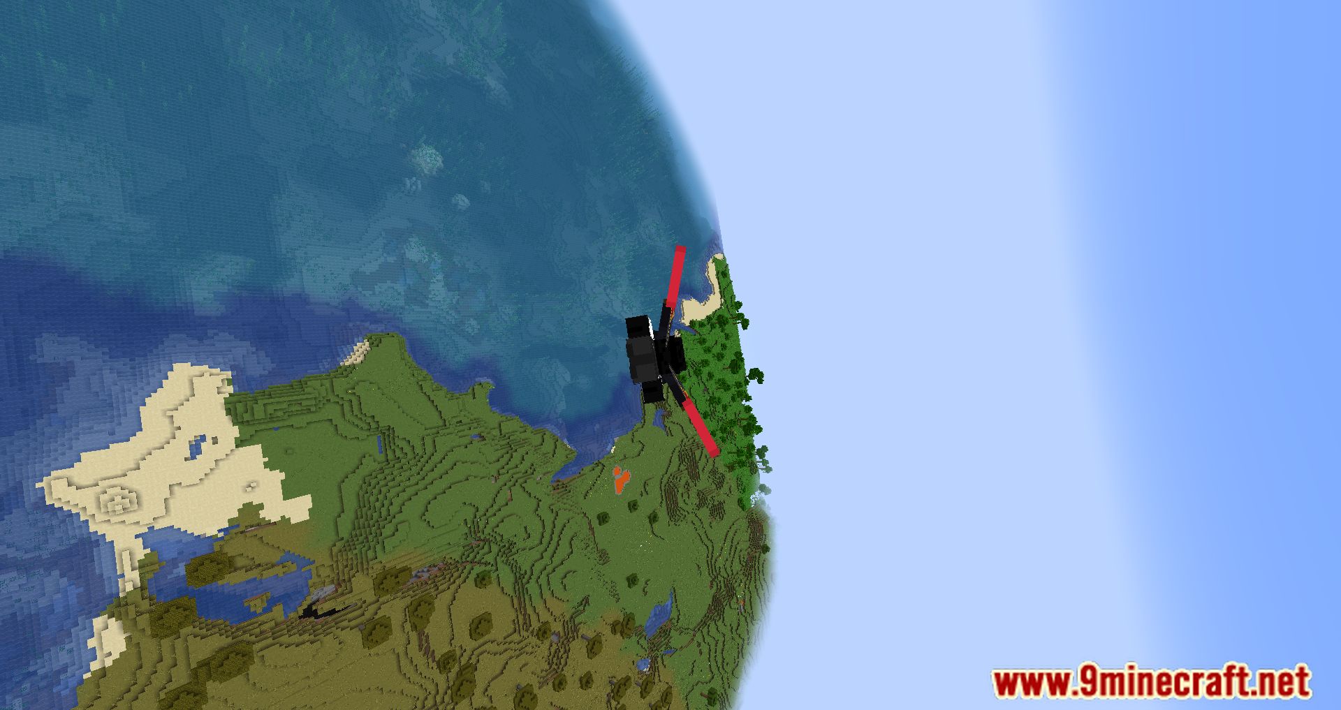 imagem 2 para Mod Do A Barrel Roll (1.20.4) - torna os voos de Elytra mais divertidos!