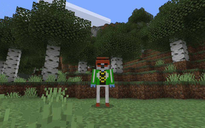 image 9 for Un conjunto de trajes para un espectáculo regular (1.19) - MCPE/Bedrock