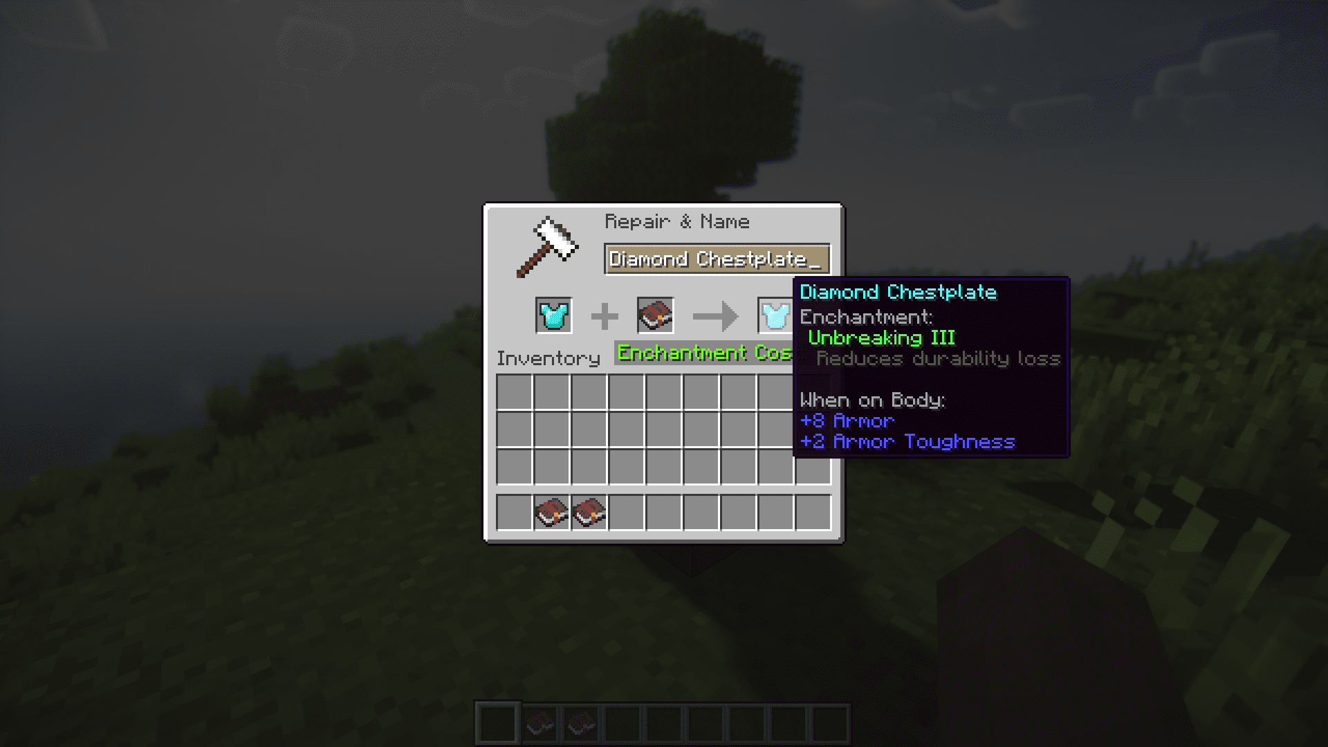 image 1 for Actually Unbreaking Mod (1.20.4) - Equip with infinite strength