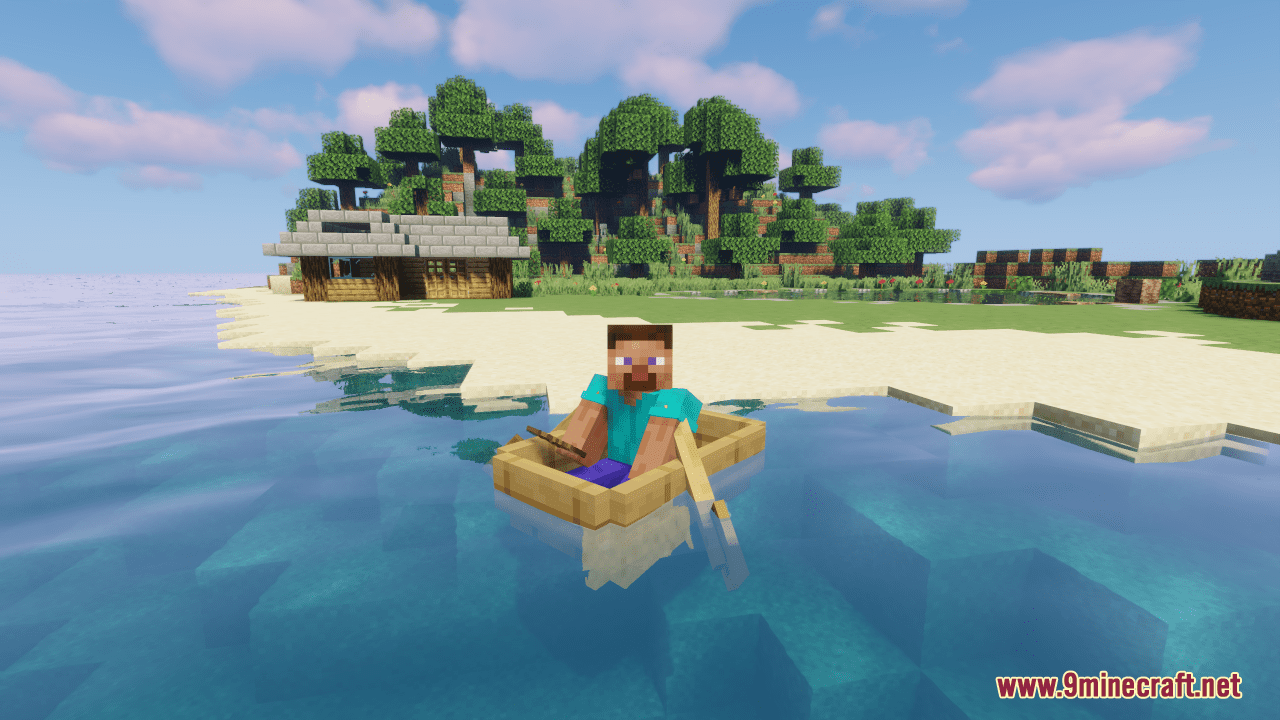description_9 Big Survival Island Map (1.20.4, 1.19.4) - Big Adventure