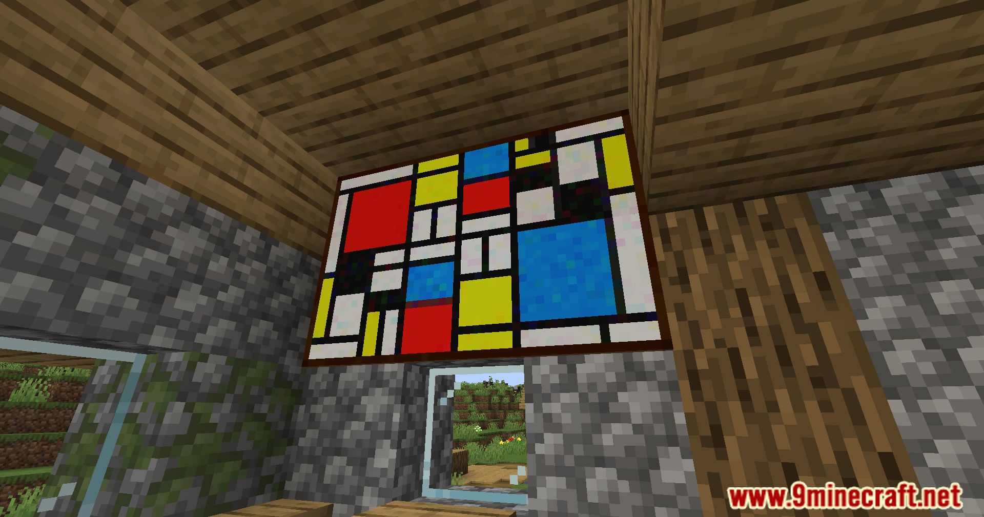 image 9 for MC Style Paintings Mod (1.20.4) - Accept the artistic expression and decorate your Minecraft world.