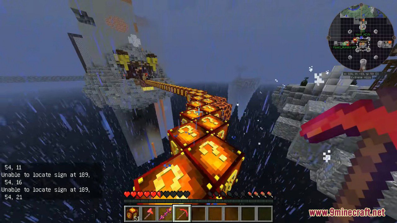 description_4 Fire Lucky Block Mod (1.19) - новый горячий предмет из Недр