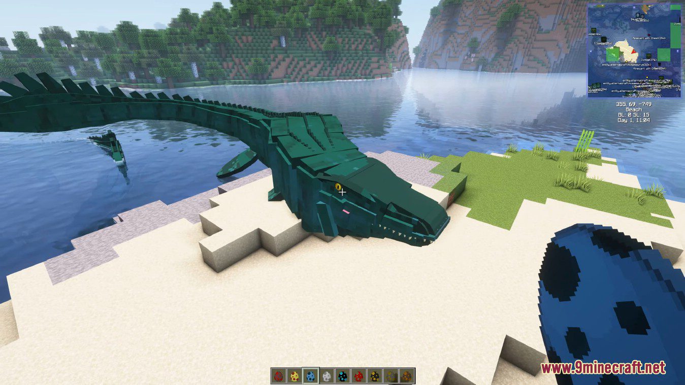 description_14 AlternaCraft Mod 1.19.3 - Dinosaurios prehistóricos
