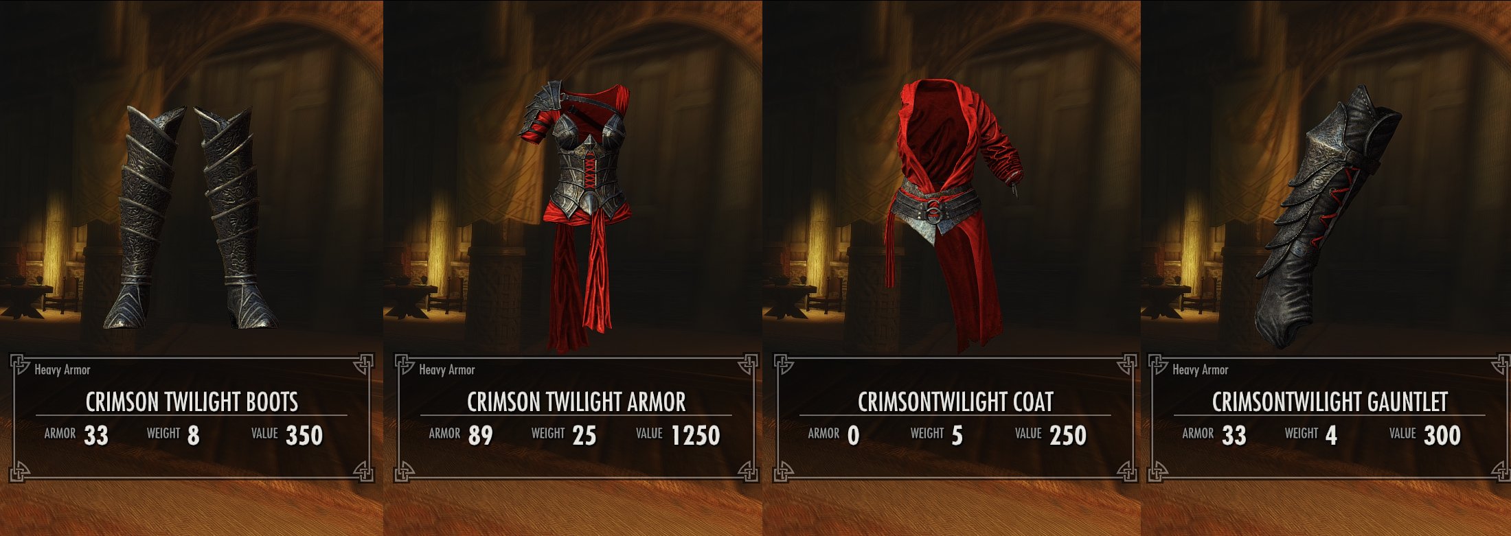 description_2 Доспехи Багровые сумерки (SE) / Crimson Twilight Armor SSE