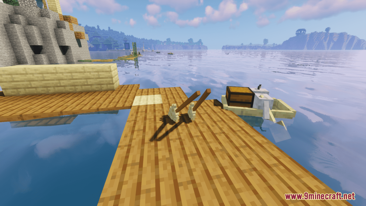 description_11 Ancient Harpoon - Trident Resource Pack (1.19.4, 1.18.2) - Текстур-пак