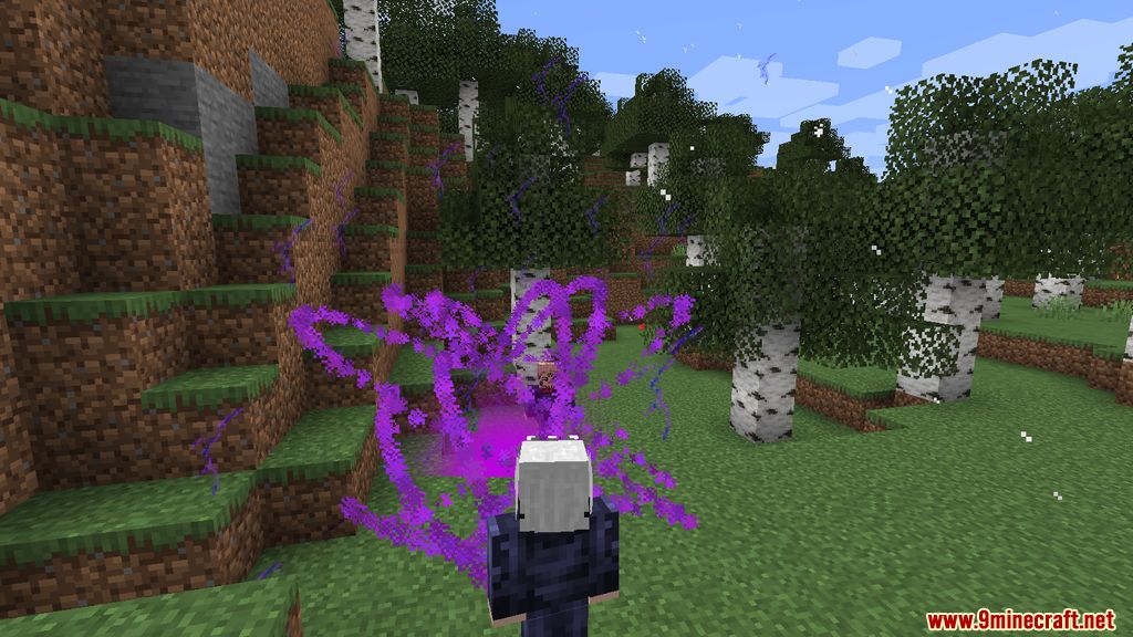 description_8 Jutsu Kaiten Mod 1.16.5 - Анимация, колдовской бой