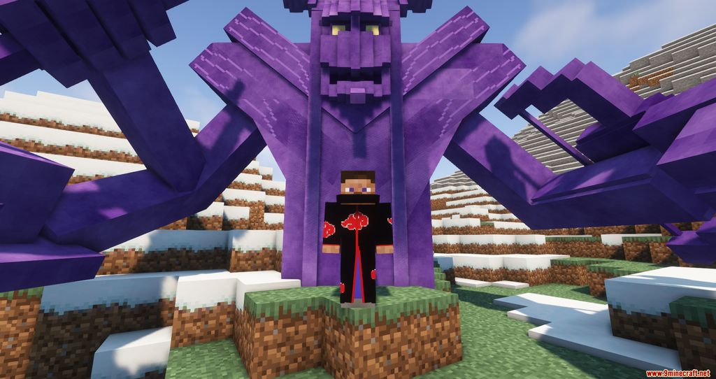 description_3 Naruto Shippuden Mod (1.16.5) - Plunge into the world of ninjas!