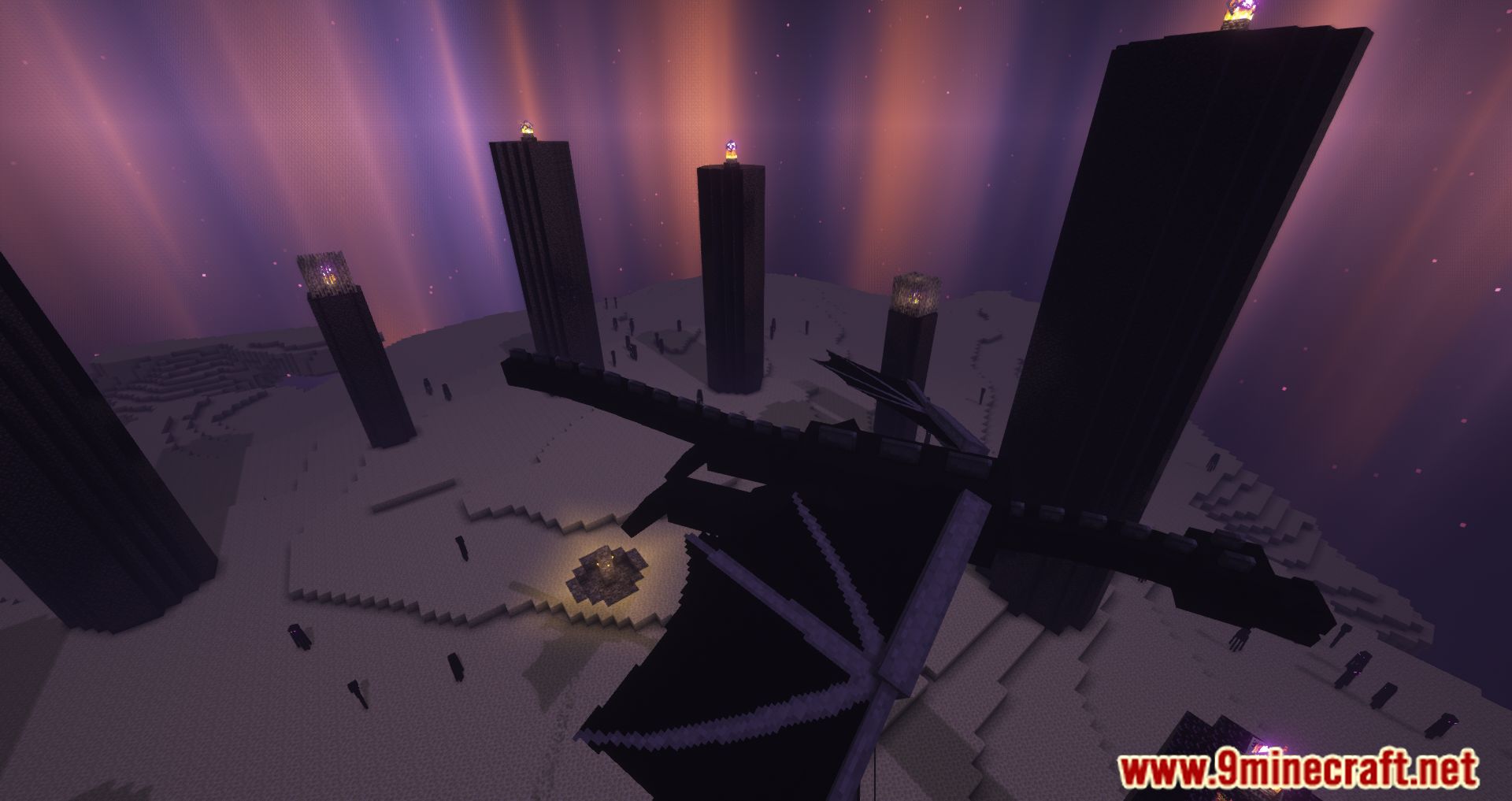 description_0 Savage Ender Dragon Mod 1.20.1 - Новая сила дракона Эндера