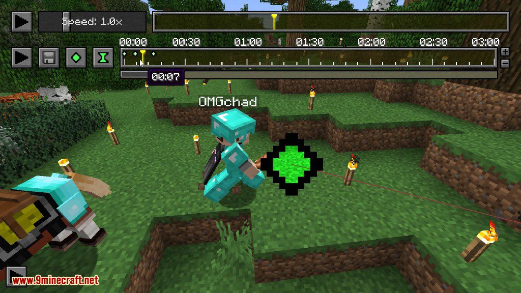description_13 Replay Mod 1.20.4 - record, experience, share your impressions