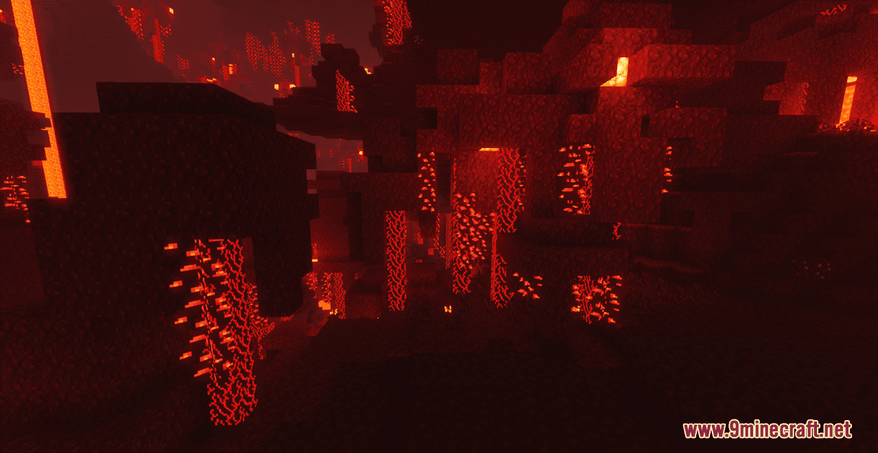 description_6 Glowing Effects Resource Pack (1.19.4, 1.19.2, 1.19) - Набор текстур