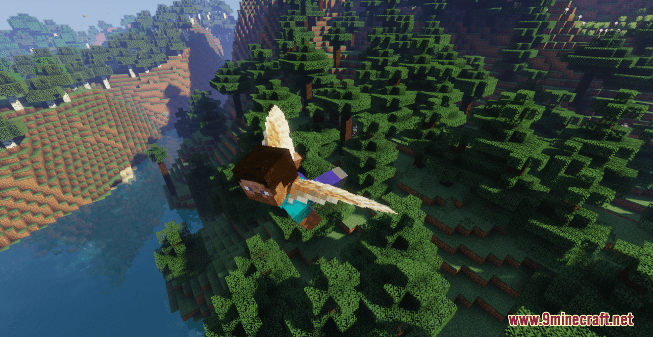 description_5 Membrane Owl Wings Elytra Resource Pack (1.16.5 до 1.19.3, 1.19.2 ) - Пакет текстур