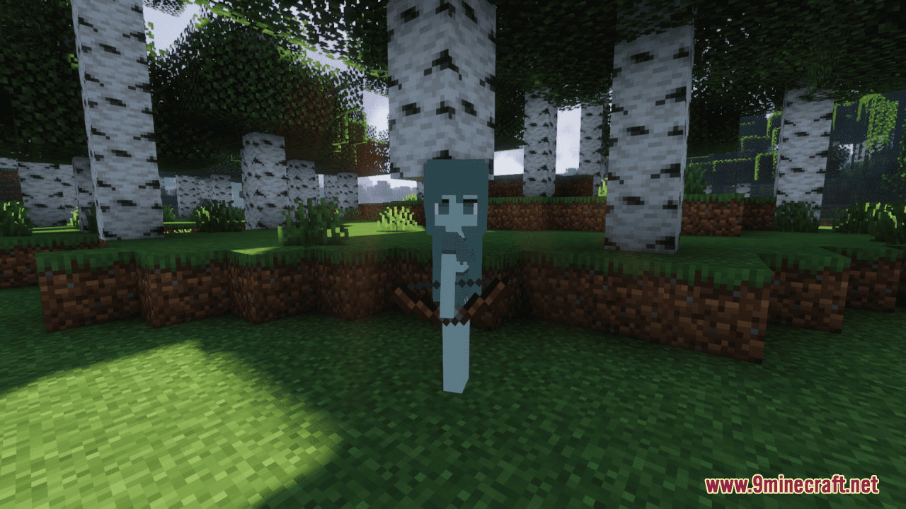 description_12 Faded Skeleton and Stray Girl Resource Pack (1.20.4) - Texture Pack