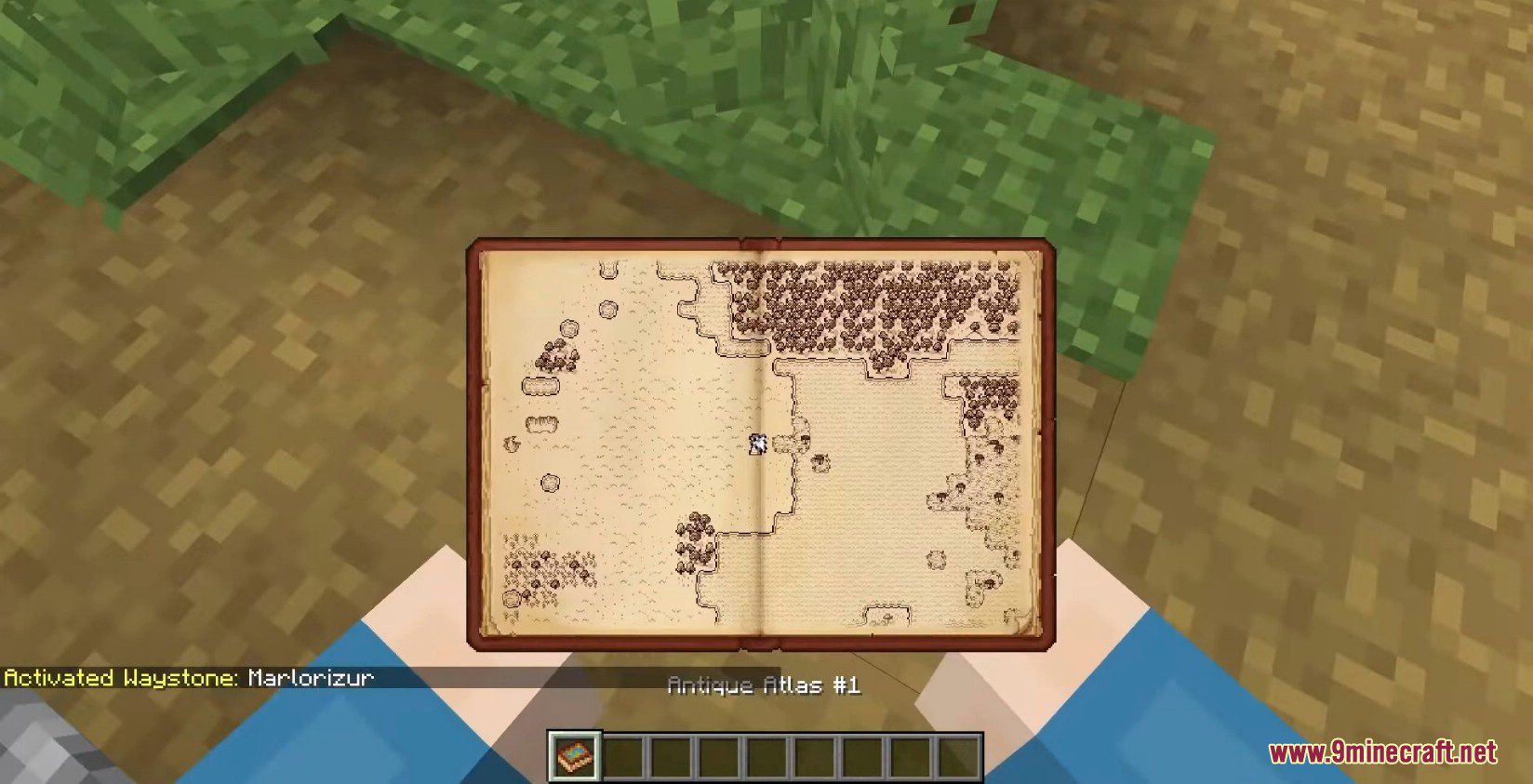 image 6 for Ancient Waystones Mod (1.17.1) - Agrega patones al antiguo atlas.