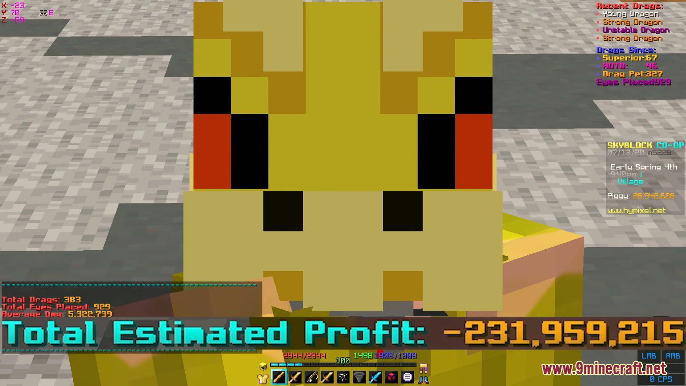 description_3 Refraction Mod Folder (1.8.9) - best mod for Hypixel SkyBlock and Minecraft PvP