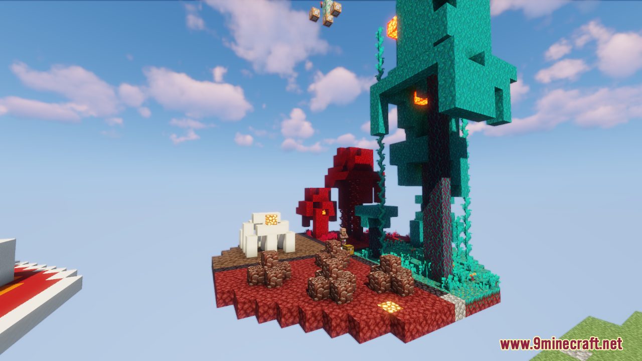 description_3 Survival Academy Map (1.20.4, 1.19.4) - teste a sua memória