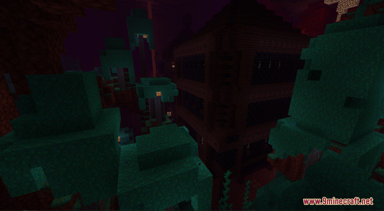 description_1 Impresionante Dungeon Nether Mod - Más estructuras