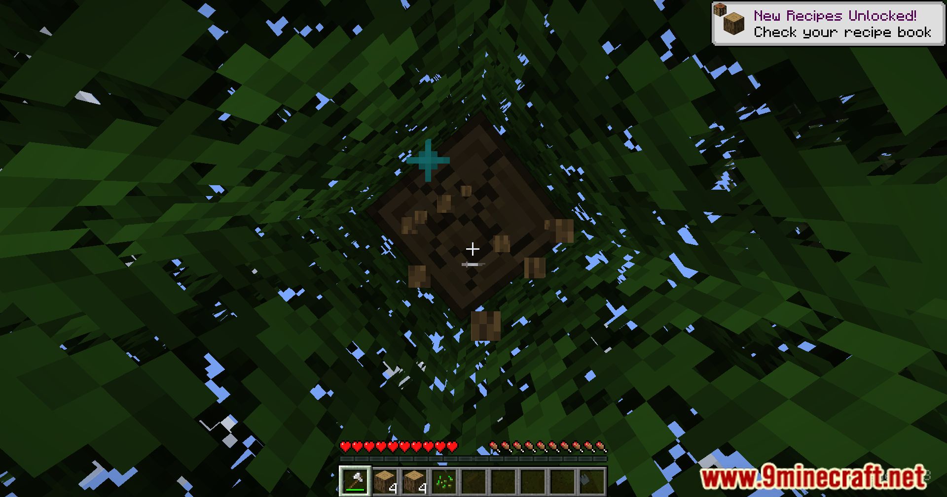 description_2 Dense Trees Mod - ресурсоемкое восстановление лесов.