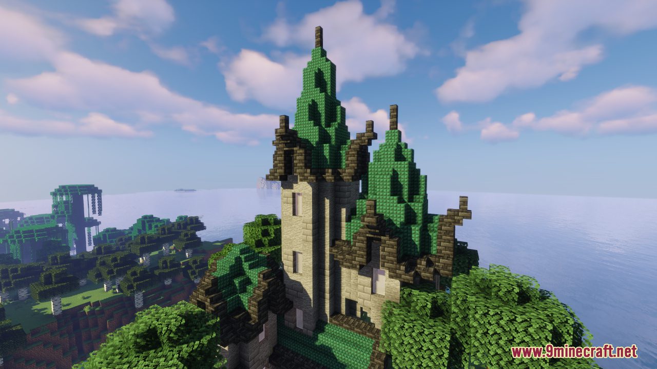 description_3 Mapa Torre del Mago (1.20.4, 1.19.4) - casa de partida para los magos