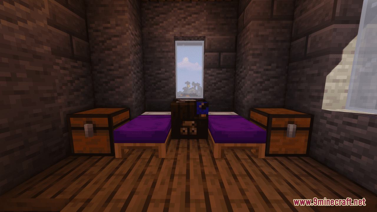 description_8 Mapa Wizard's Tower (1.20.4, 1.19.4) - casa de partida para los magos