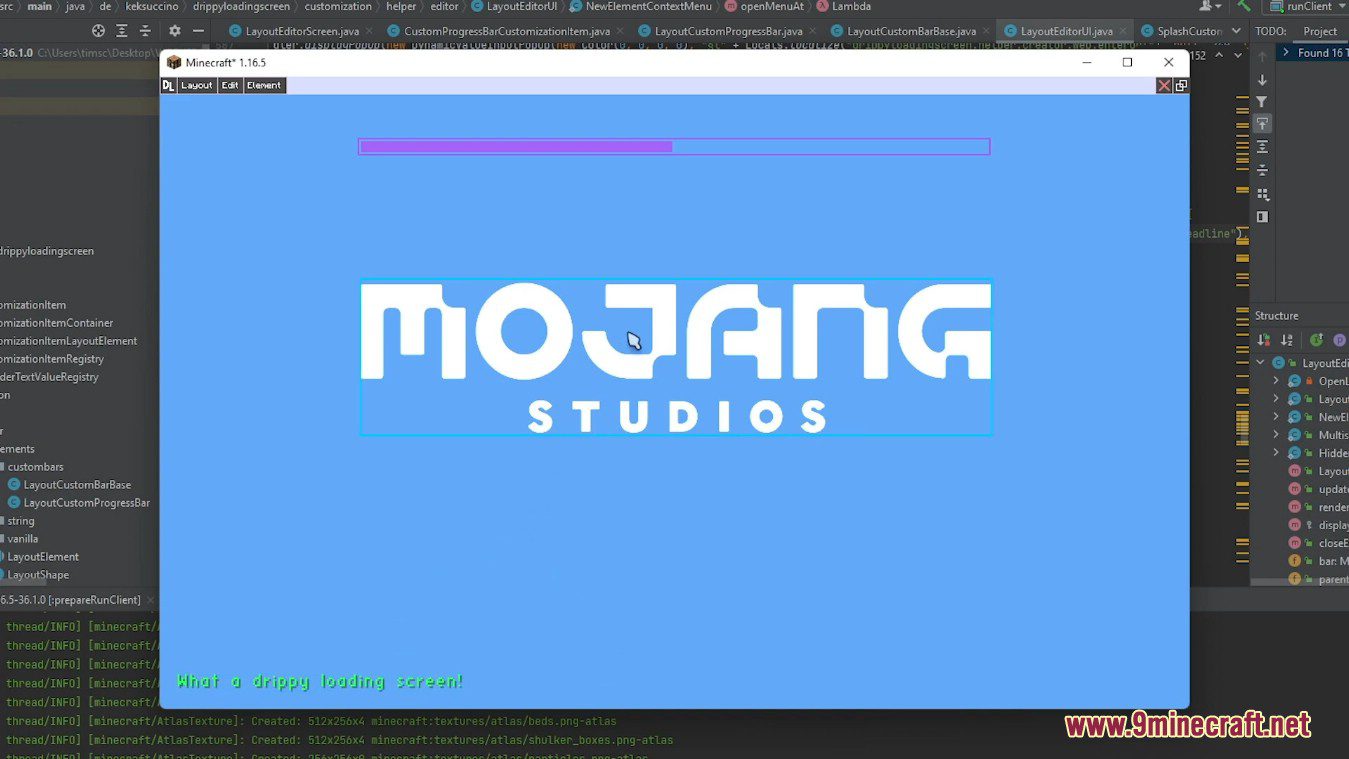 description_6 Drippy Loading Screen Mod (1.20.4) - Customize Minecraft loading