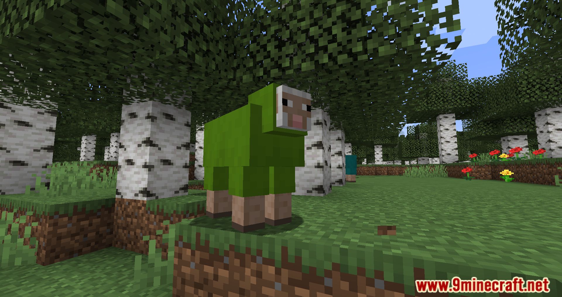 description_3 Random Sheep Colours Mod 1.20.4 - добавьте ярких красок в ваше стадо