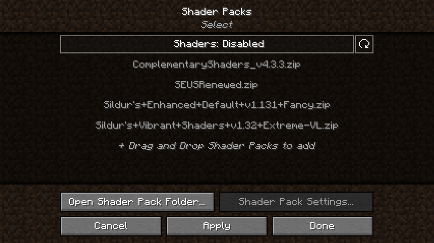 description_9 Iris Shaders Mod (1.16.5) - Optifine for Fabric, shader core