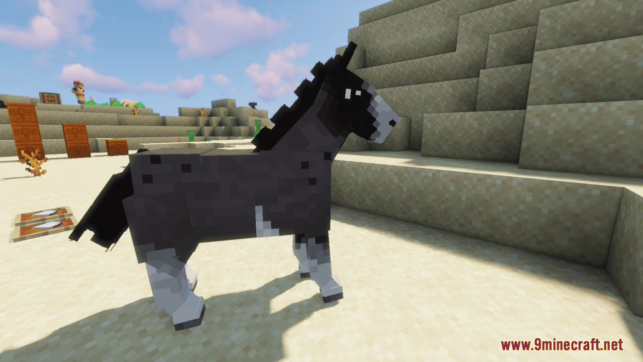 description_3 Better Horses Resource Pack (1.20.4, 1.19.4) - texture pack