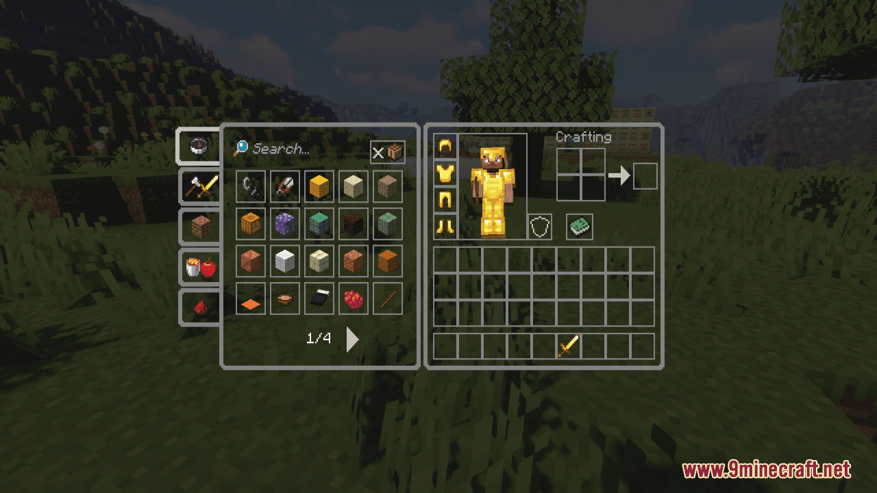 description_10 Light Clear GUI Resource Pack (1.19.4, 1.19.2) - текстурный пакет