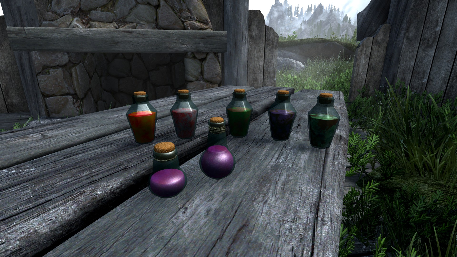 description_0 SE Переработанные зелья / Fantasy Potion Replacer