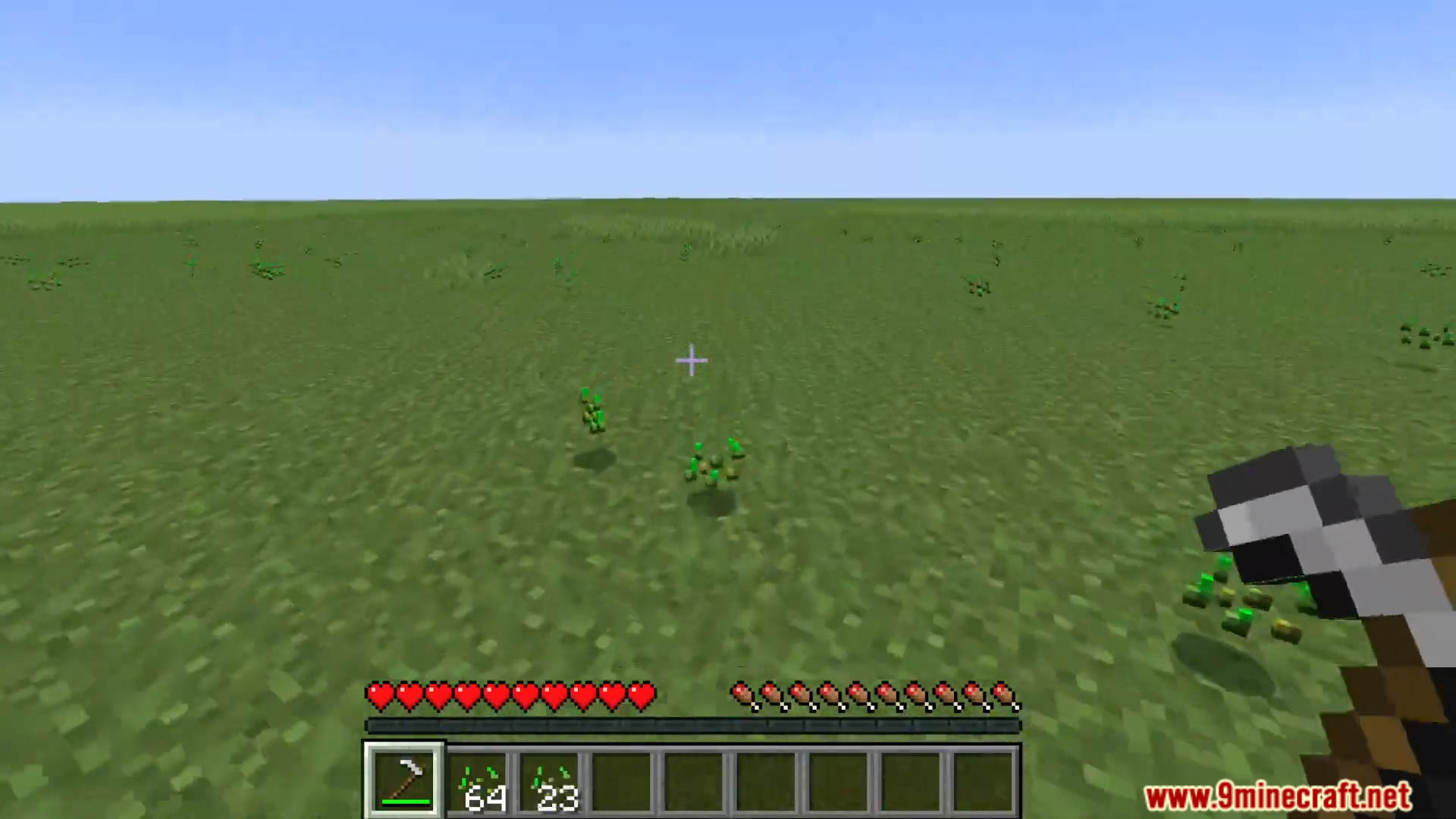 description_10 Grass Capitator Datapack (1.20.4, 1.19.4) - mejorar sus capacidades en Minecraft!