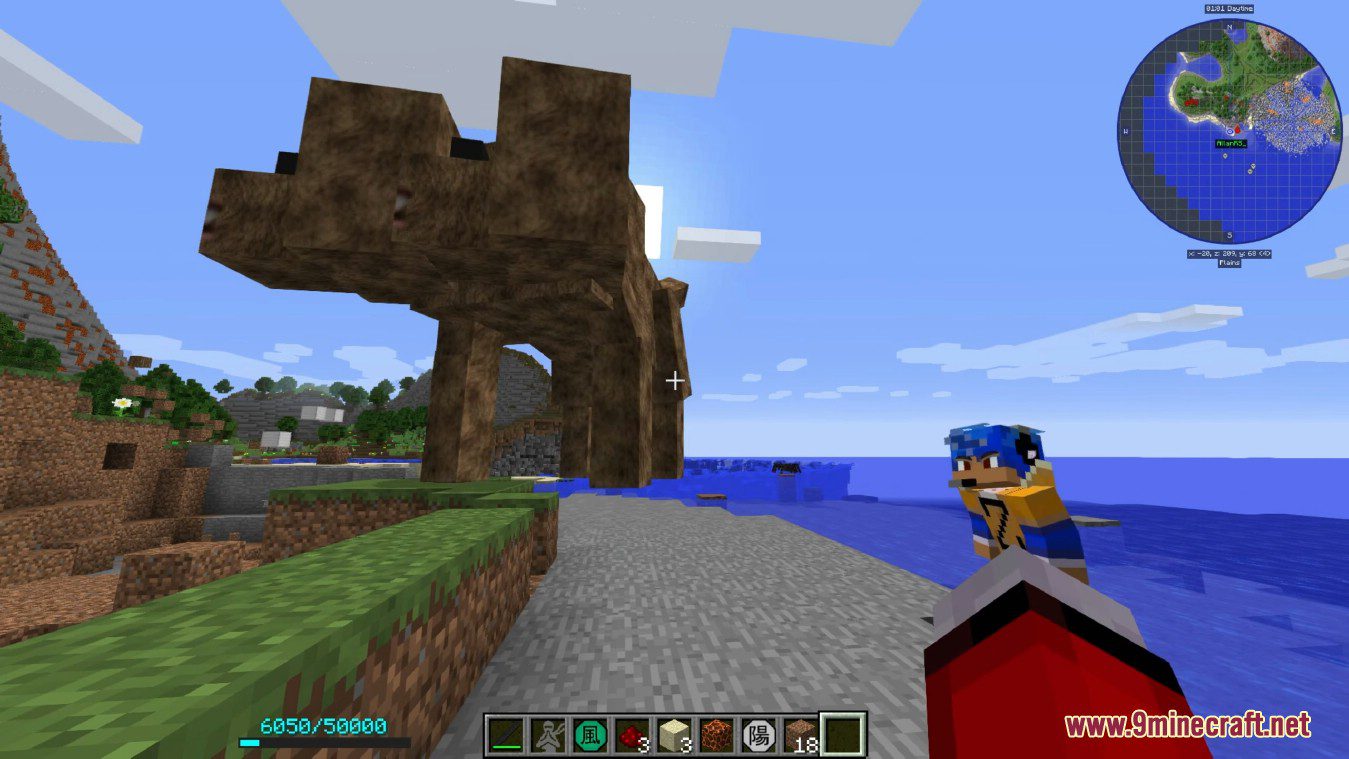 description_13 NARUTO - Shinobi Kura Mod (1.12.2) - The best mod for Naruto!