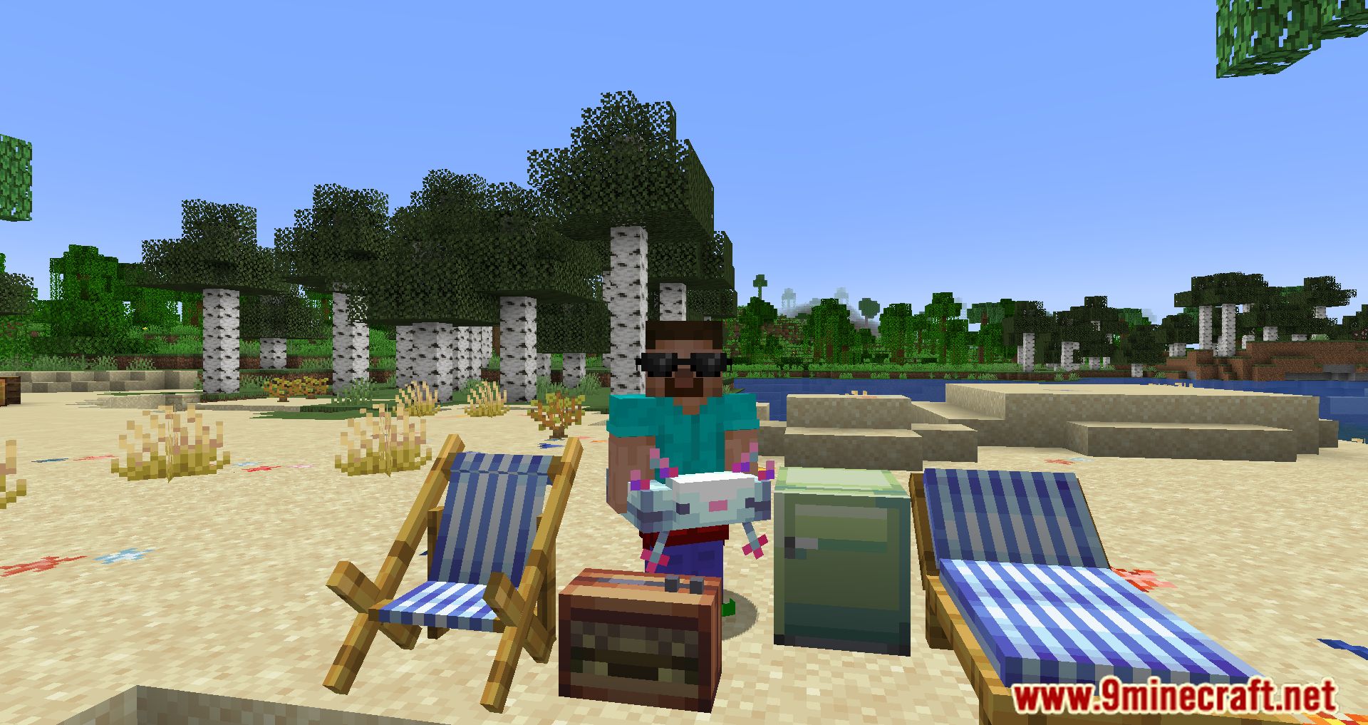 description_8 Beach Party Mod - Turn Minecraft into a Tropical Paradise