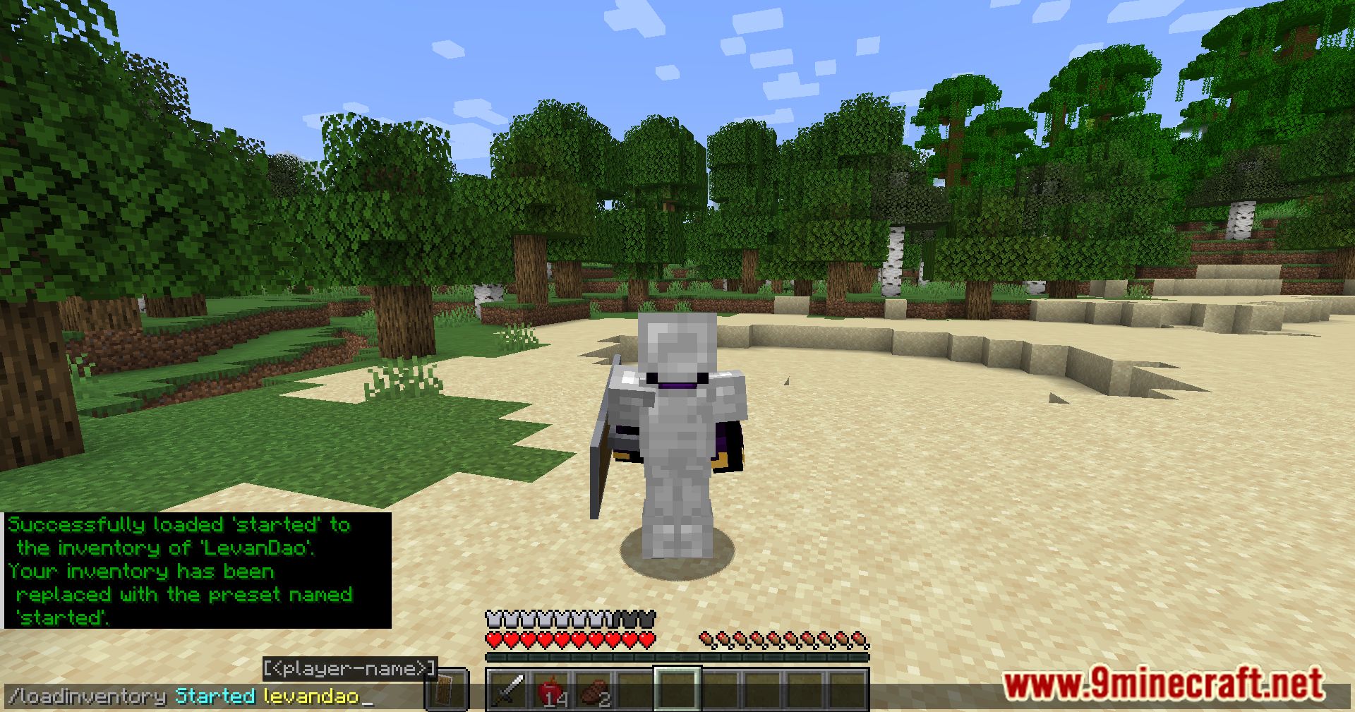  image 4 for Inventario Guardar y Cargar Mod (1.20.4) -Fácil gestión de inventario Minecraft