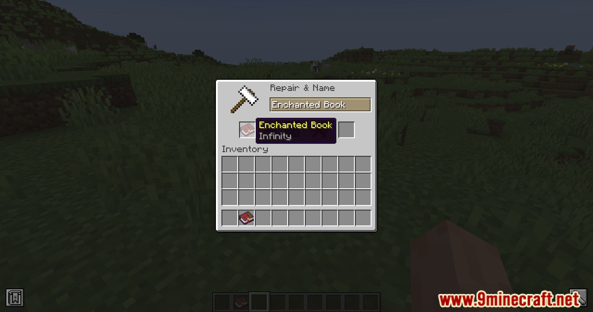 description_3 Infinity With Mending Mod 1.20.1 - Разрушение границ, объединение бесконечности и починки