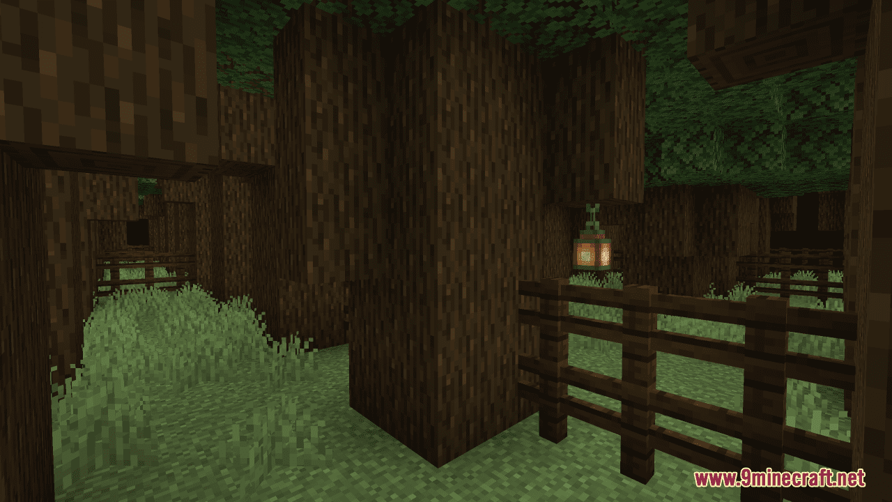 image 4 for Woodland Hunt Map (1.20.4, 1.19.4) - an exciting multiplayer survival experience.