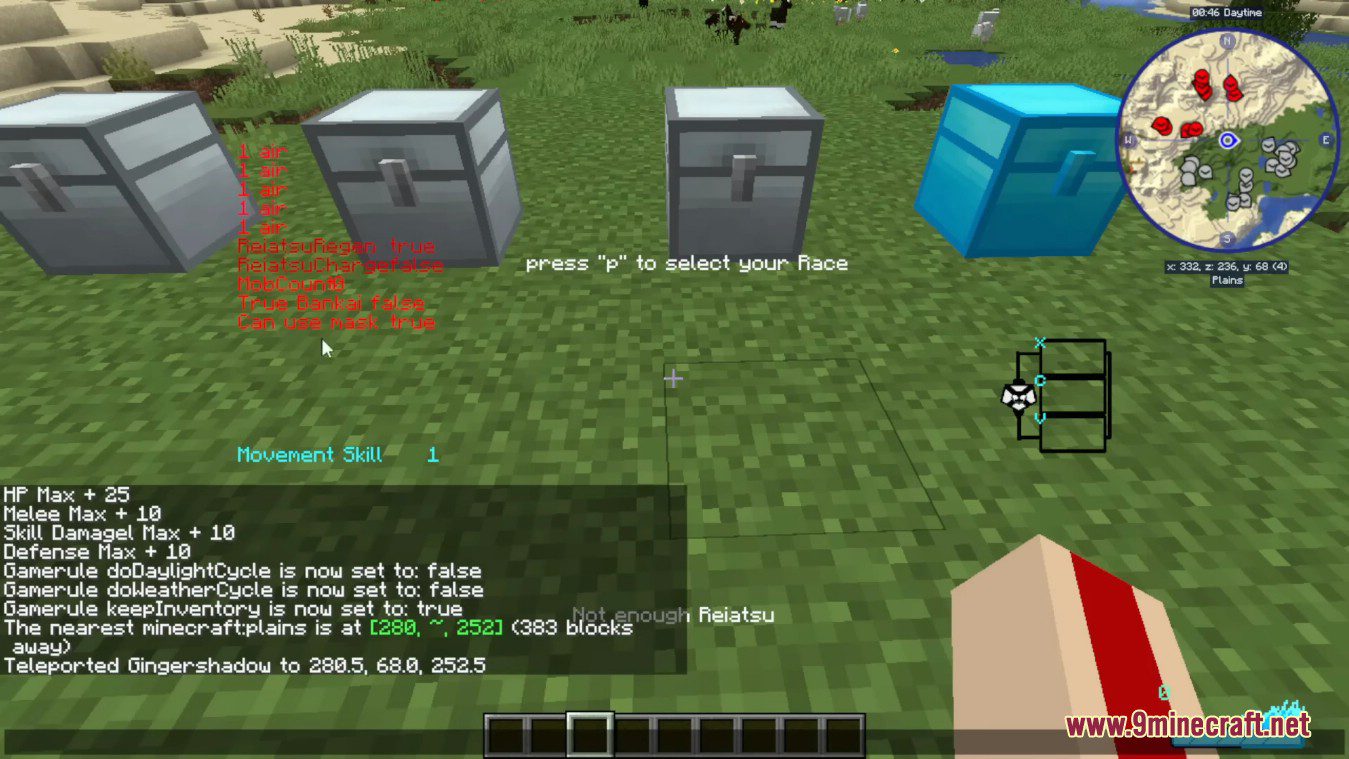 description_1 Bleach Awaken Mod (1.16.5) - Аниме Bleach, Fighting Hollow
