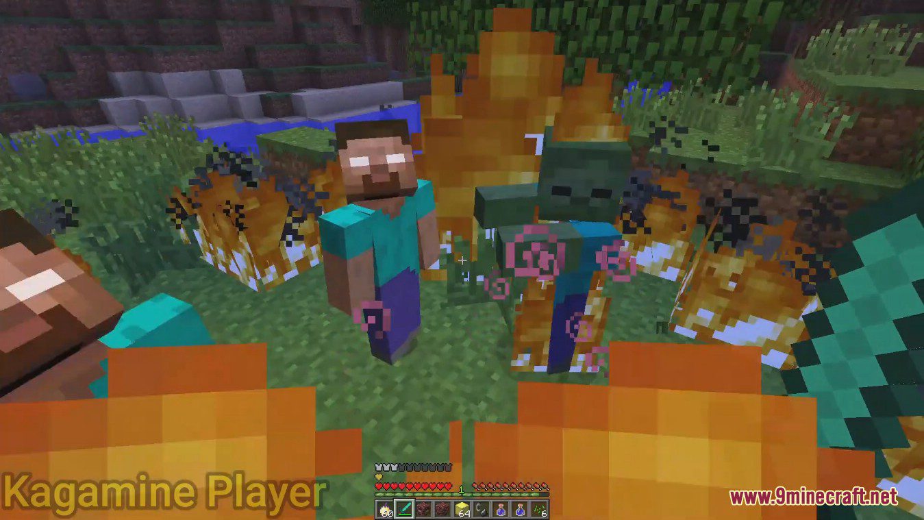 description_5 Herobrine Classic Mod (1.7.10) - fictional creepypasta character