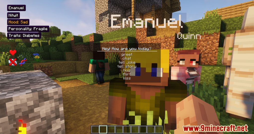 description_13 Minecraft comes alive Reincarnation Mod - создайте свою собственную маленькую семью.
