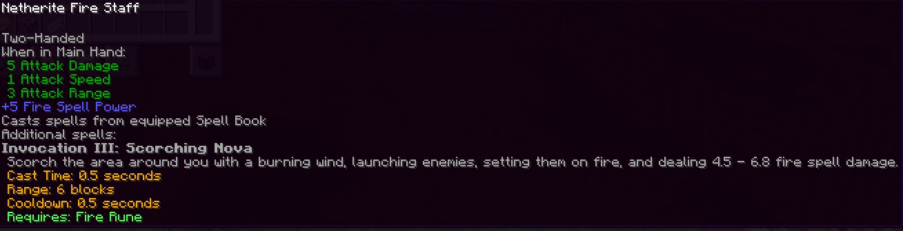 description_2 Invocations Mod (1.20.1) - Spelling Engine, Invoke