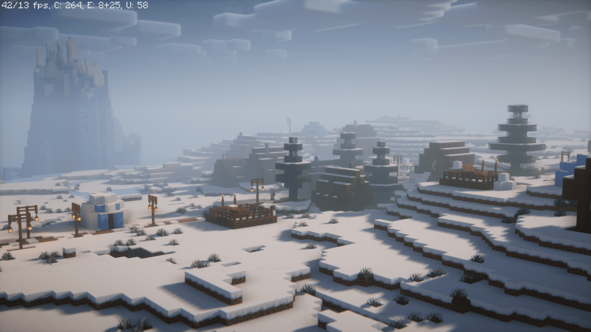 description_2 Sparse Structures Mod (1.20.4) - улучшена генерация структур