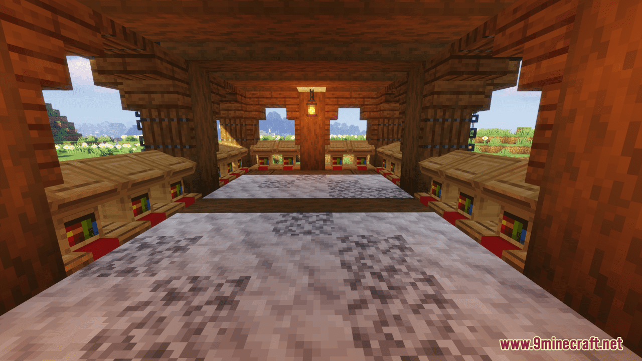 description_5 Карта больших средневековых домов (1.20.4, 1.19.4) - Little House On The Meadow