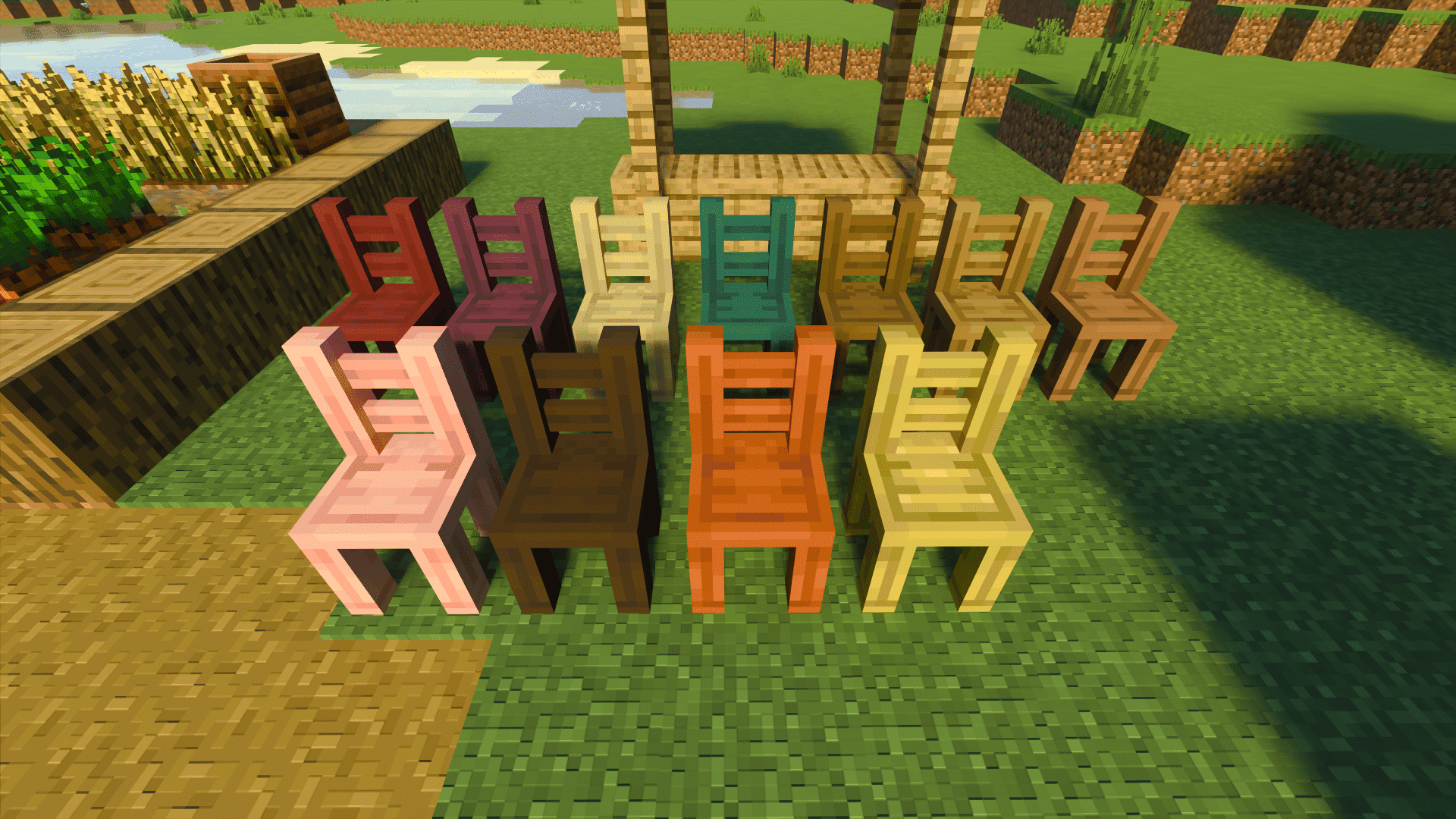 image 1 for Дополнение DecoDrop (1.20) - MCPE/Bedrock Mod