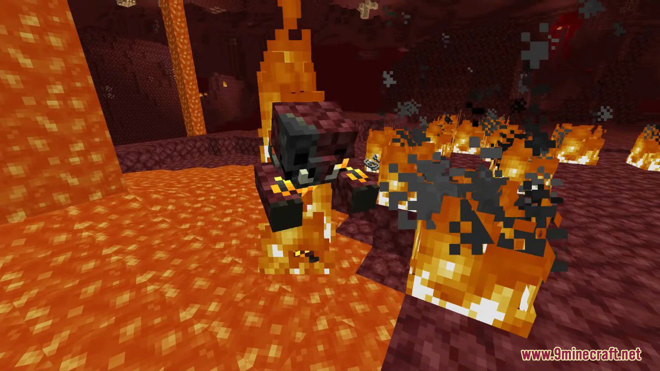 description_5 Rotten Piglins Mod (1.18.2) - variación sobre el tema de zombie Piglins