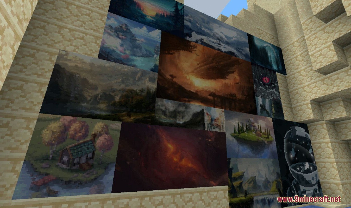description_11 Immersive Paintings Mod - создавайте собственные картины