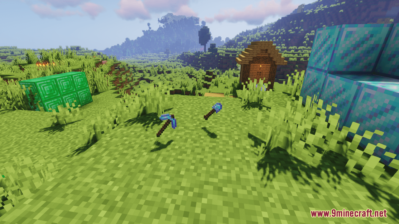 description_9 Alternative Diamonds Resource Pack (1.19.4, 1.19.2) - текстур-пак