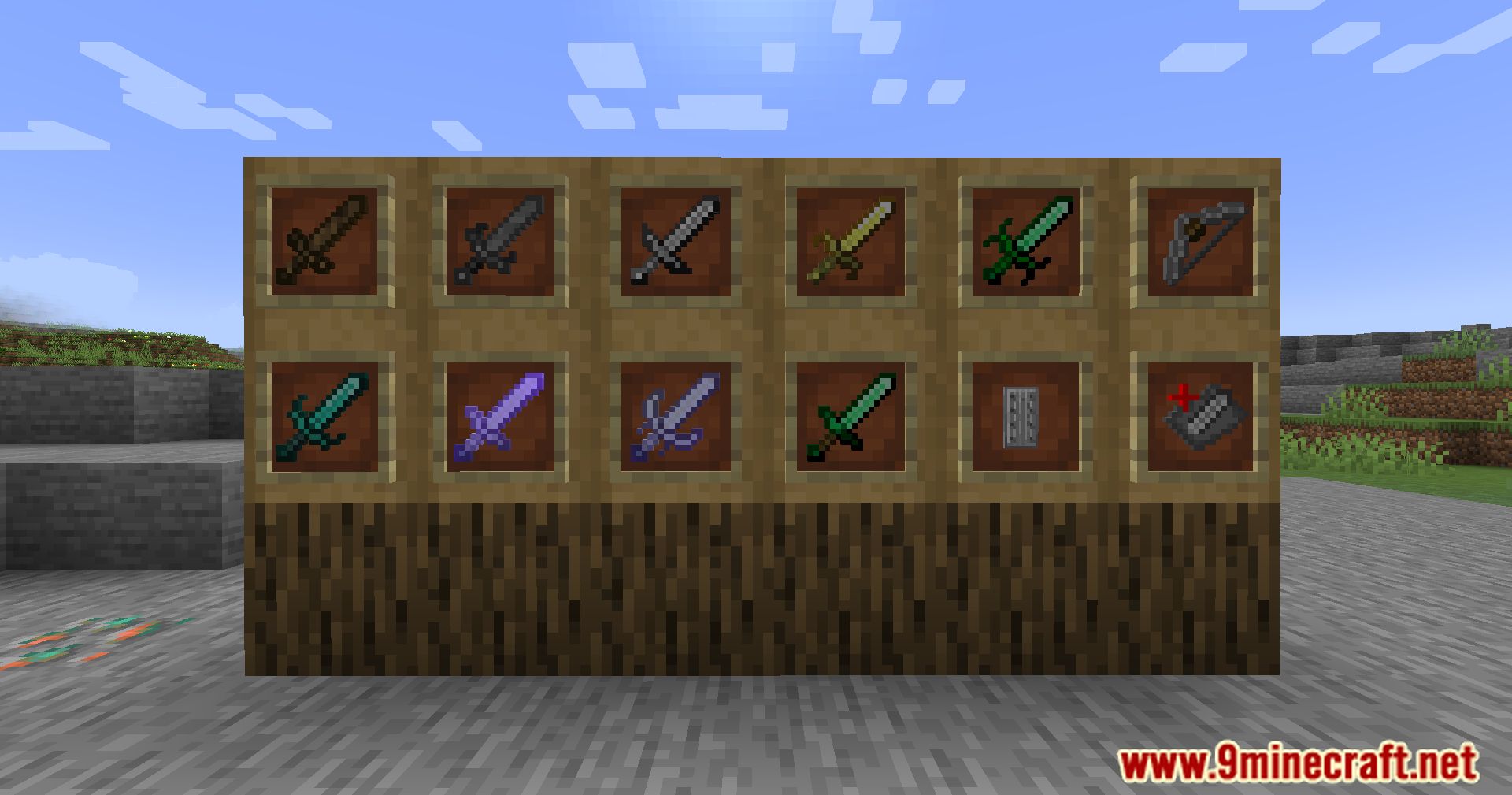description_3 Advanced Combat Mod (1.20.1) - From trees to stars
