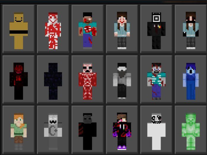 image 4 for Worm Hype Skin Set (1.20 y 1.19) - MCPE/Bedrock