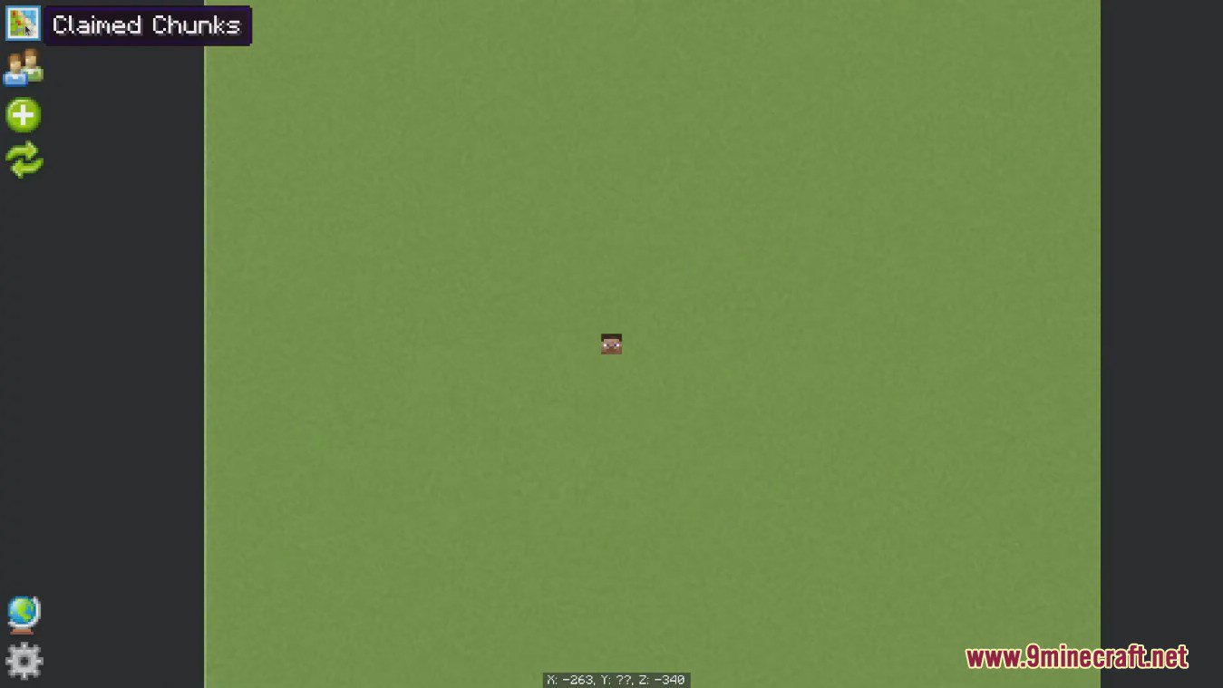 description_2 FTB Chunks Mod (1.20.1) - запрос чанков и защита блоков