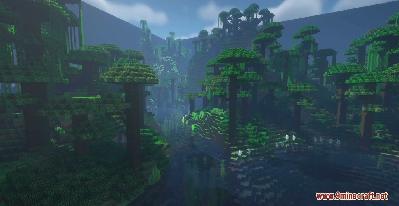 description_6 Overgrown Map (1.18.1) - Jungle Hunger Games